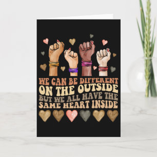 Same Heart Inside Juneteenth Black History Month W Card