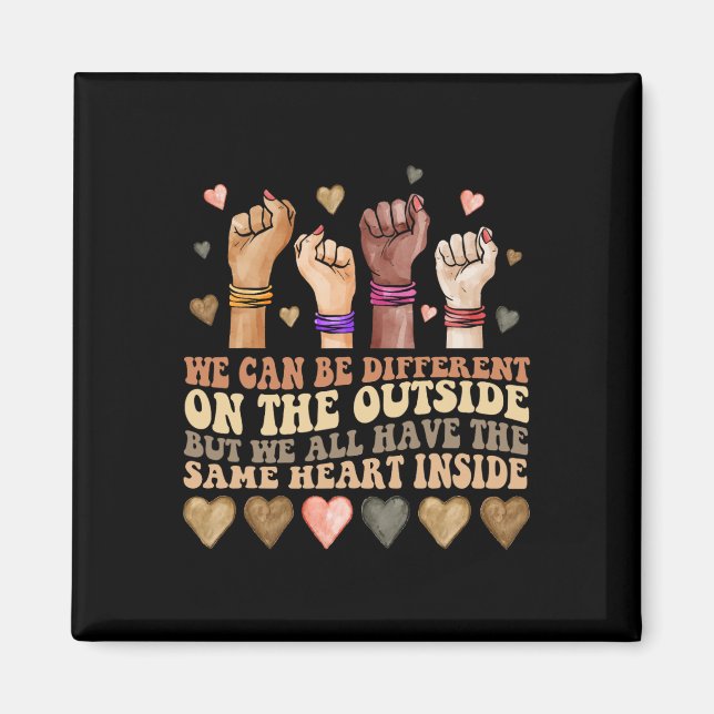 Same Heart Inside Juneteenth Black History Month W Magnet (Front)