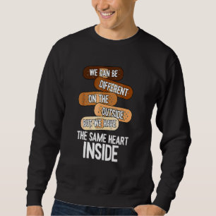 Same Heart On The Inside Black History Month Blm M Sweatshirt