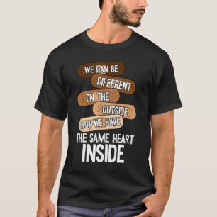 Same Heart On The Inside Black History Month BLM M T-Shirt