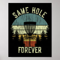 Same Hole Forever Funny Disc Golf Bachelor Party
