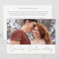 Same Love Smaller Wedding Photo Script Gold White