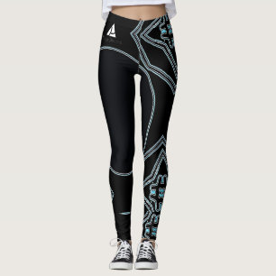 Same pattern legings leggings