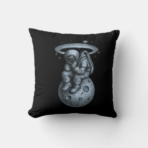 Same Problems, Different Galaxies   Minimal Art Cushion