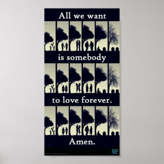 Same-sex marriage poetic poster