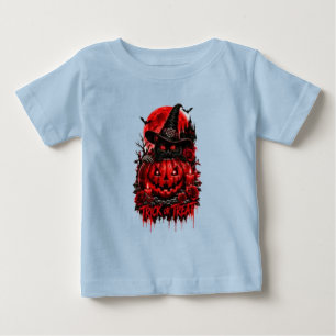 Same Spooky Energy Raven Pumpkin Gothic Halloween Baby T-Shirt