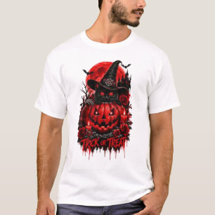 Same Spooky Energy Raven Pumpkin Gothic Halloween T-Shirt