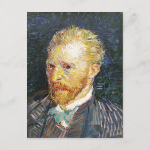 Samenvatting Description Self-Portrait by Vincent Postcard