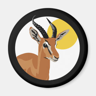 Samer the Gazelle Magnet