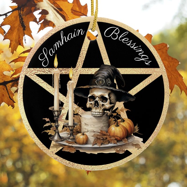 Samhain 1 ceramic ornament (Creator Uploaded)