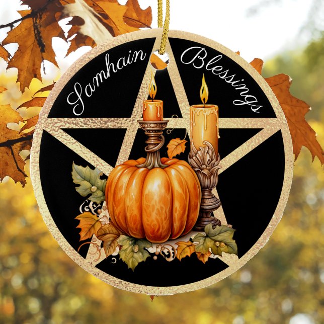 Samhain 1 ceramic ornament (Creator Uploaded)