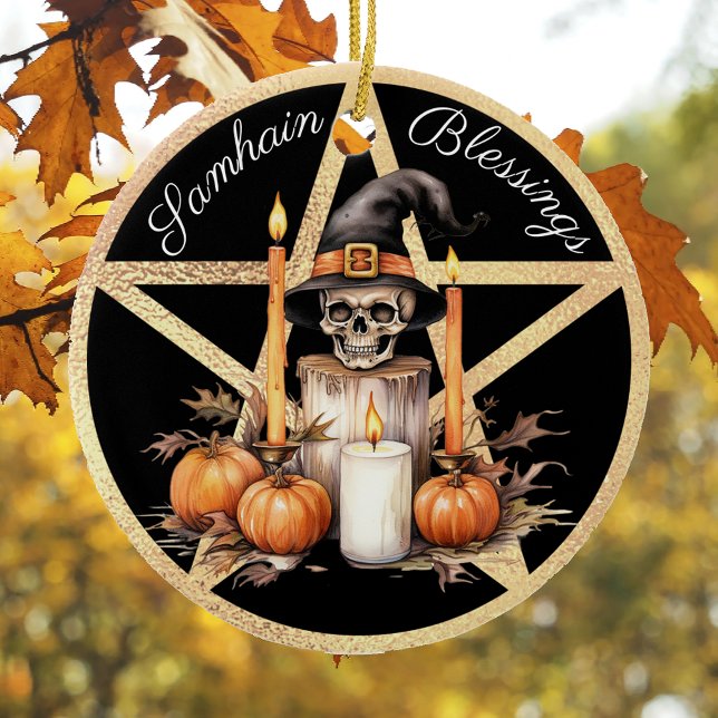 Samhain 1 ceramic ornament (Creator Uploaded)