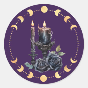 Samhain 2 classic round sticker
