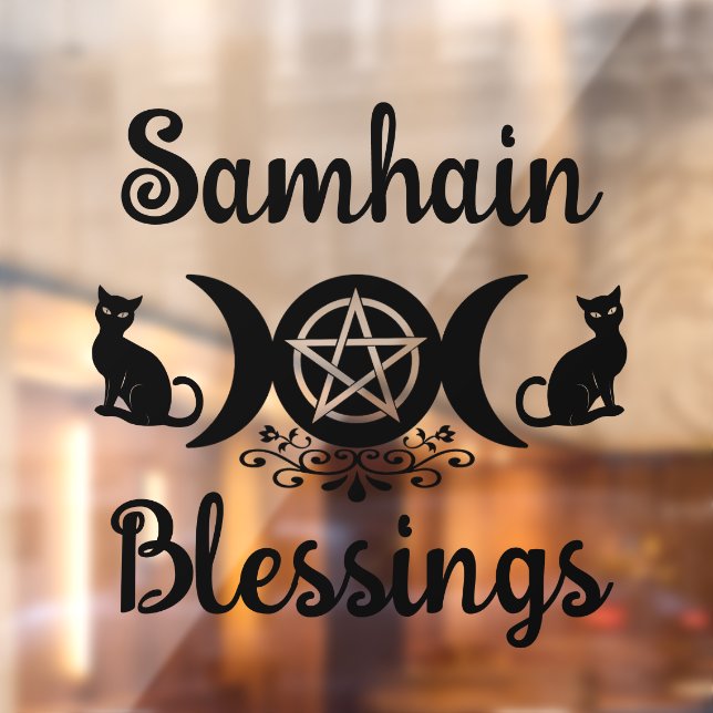 Samhain Blessings Celtic Wiccan Halloween  (Sheet 2)