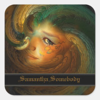 Samhain Bookplate Stickers