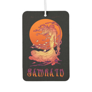 Samhain  car air freshener