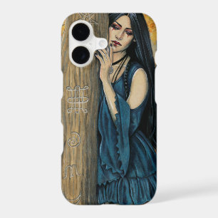 Samhain Gothic Autumn Witch Fantasy Art Phone Case