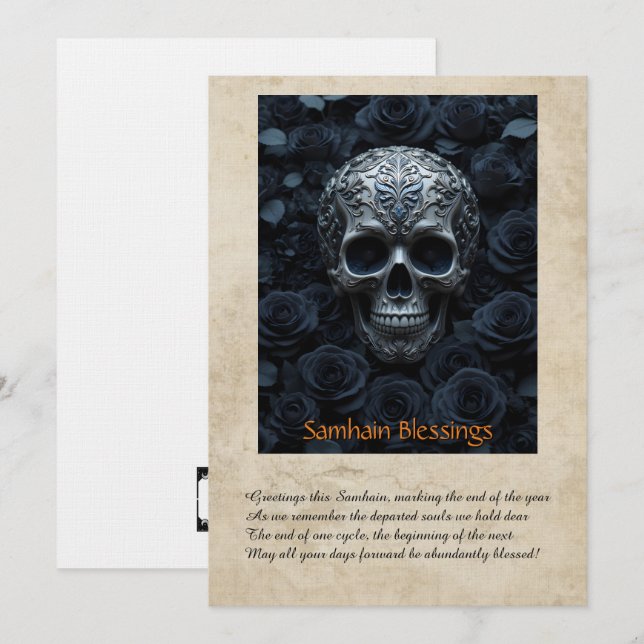 Samhain Greeting Card (Front/Back)