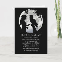 Samhain Lady and Owl Moon Sabbat