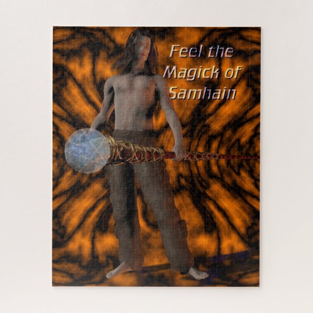 Samhain Magick Jigsaw Puzzle (Vertical)