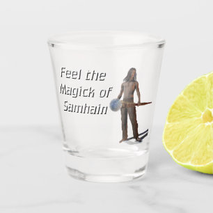 Samhain Magick Shot Glass