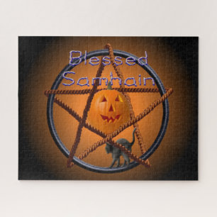 samhain pentacle jigsaw puzzle