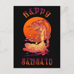 Samhain Postcard