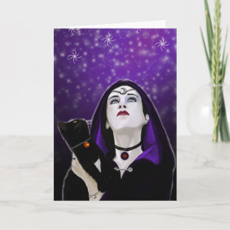 samhain skies greeting card