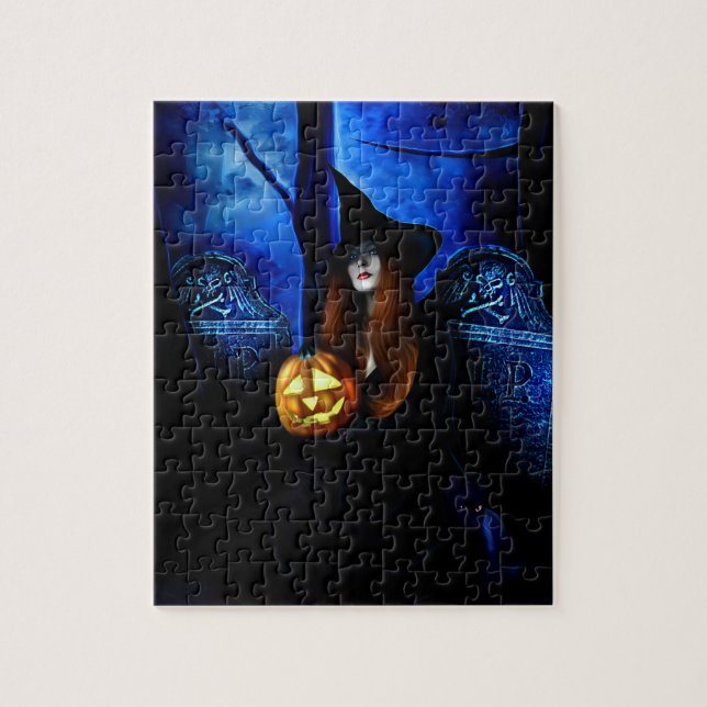 Samhain Witch Puzzle (Vertical)