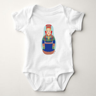 Sami (blonde hair) Matryoshka Infant Creeper