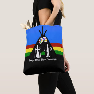 Sami colours tote bag