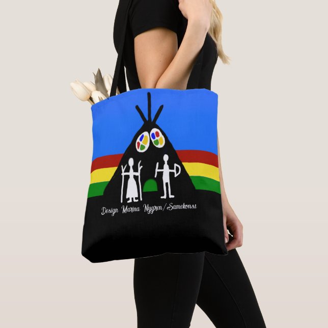 Sami colours tote bag (Close Up)
