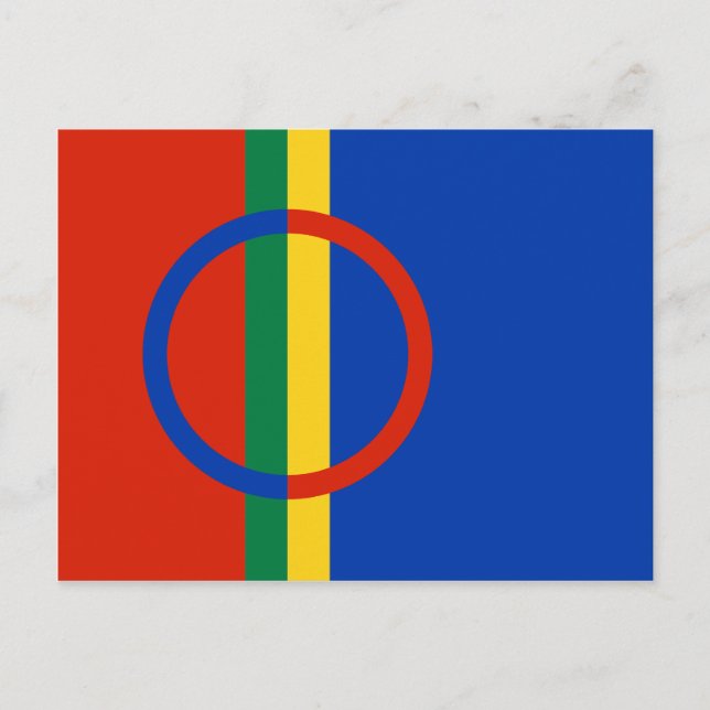 Sami, Finland Postcard (Front)