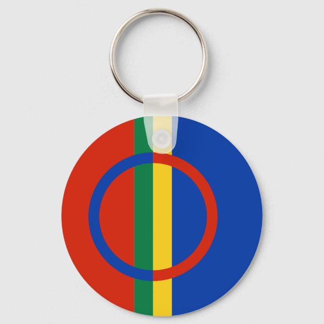 Sami Flag Keychain (Front)