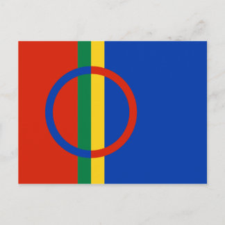 Sami Flag Postcard