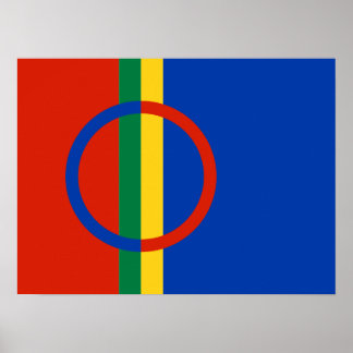 Sami Flag Poster