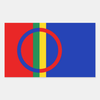 Sami Flag Rectangular Sticker