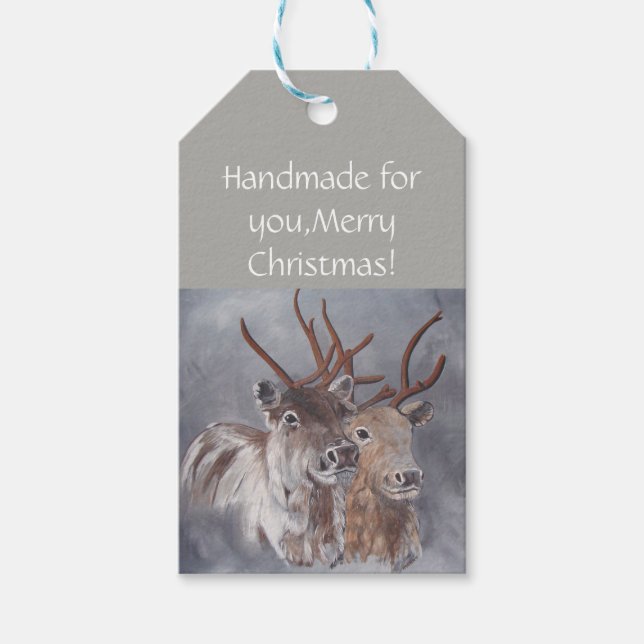 Sami inspiration gift tags (Front)