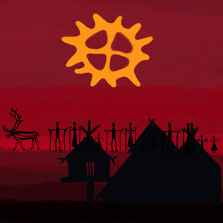 Sami pattern Arvidsjaur Mug