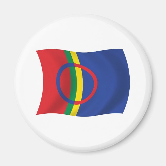 Sami People Flag Magnet (Front)