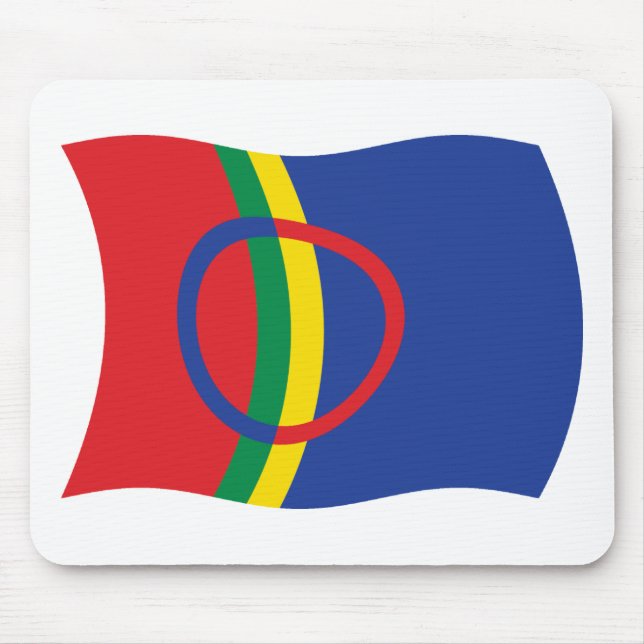 Sami People Flag Mousepad (Front)