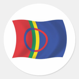 Sami People Flag Sticker
