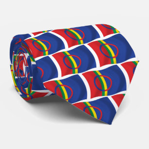 Sami People Flag Tie