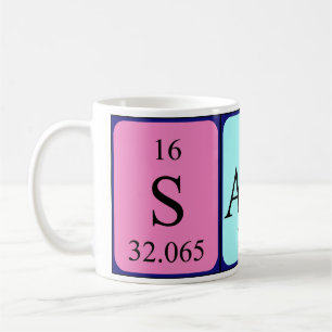 Sami periodic table name mug