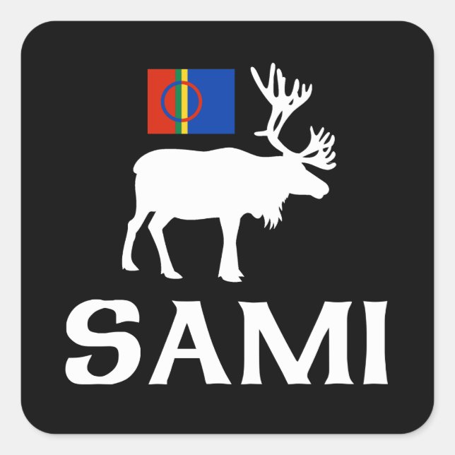 Sami, the People of Eight Seasons Square Sticker (Front)