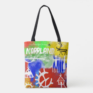 Samisk inspererad tote bag