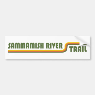 Sammamish River Trail Washington Bumper Sticker