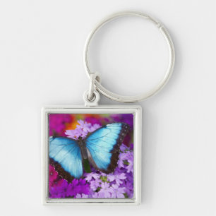 Sammamish Washington Tropical Butterfly Key Ring