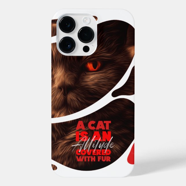 "Sammy Midnight" Kitty iPhone 11 12 13 14 Cases (Back)