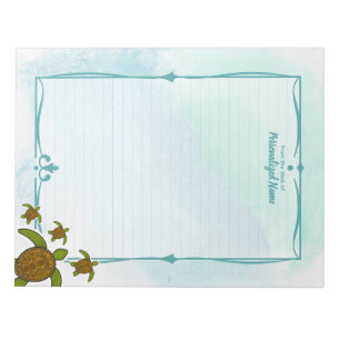 Sammy Sea Turtle Lined Notepad